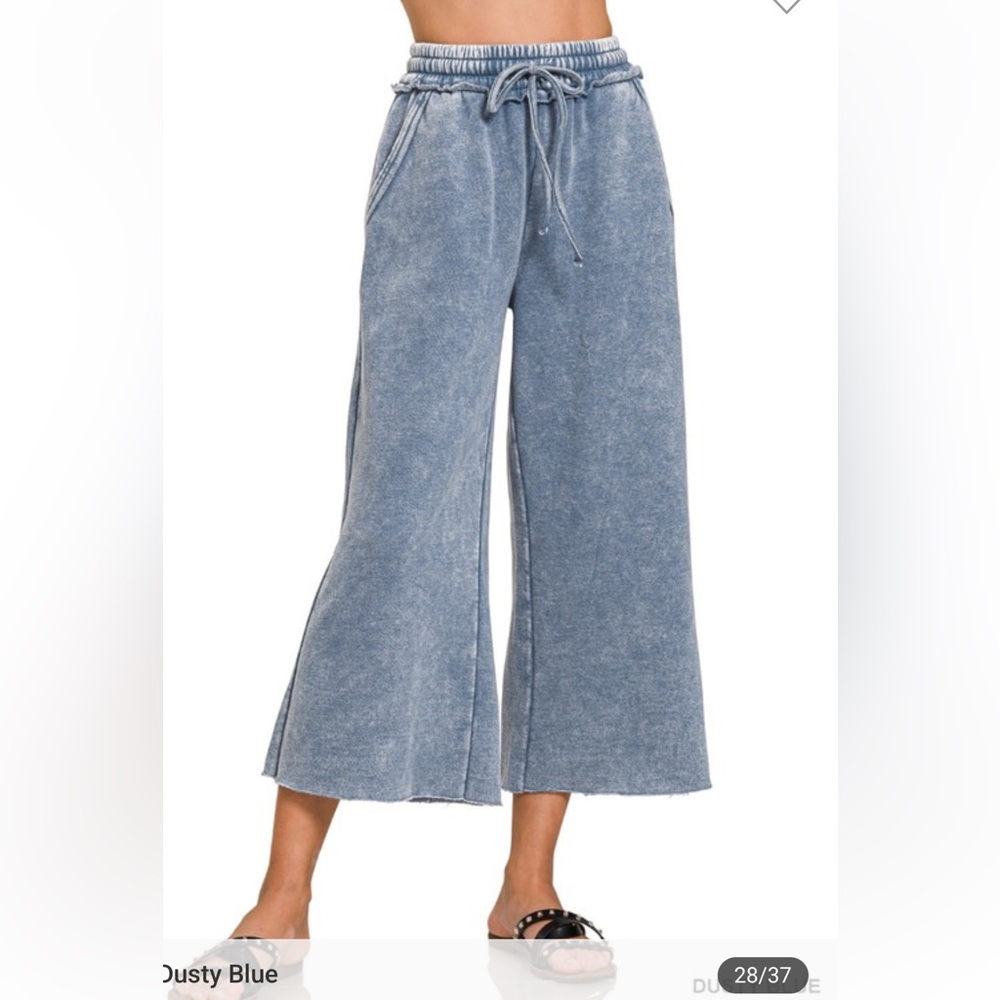 Cute Acid Washed Short Pants